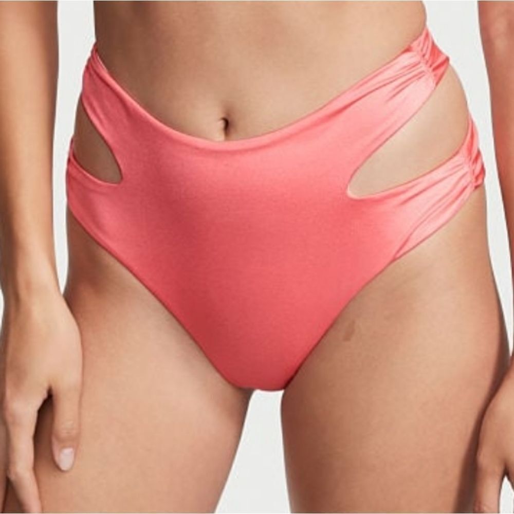 NEW VICTORIAS SECRET swim Hi-waist cheeky bikini bottom XL